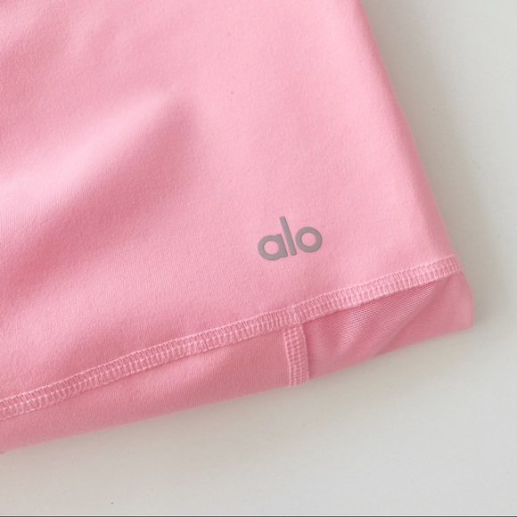 Alo Yoga High Waist Impact Legging Pink Macaron - Picture 10 of 12